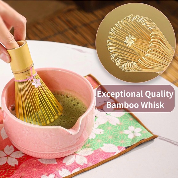 Pink Matcha Green Tea Set - Picture 6 of 11